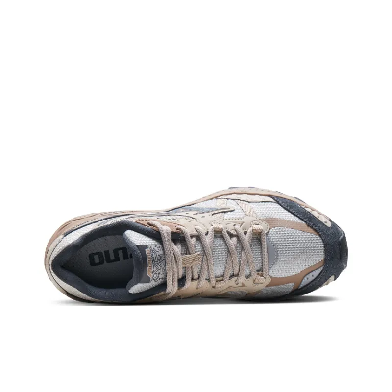 Mizuno Racer ADV Anti Slip Wear Resistant Low Top Running Shoes Unisex Sand-2