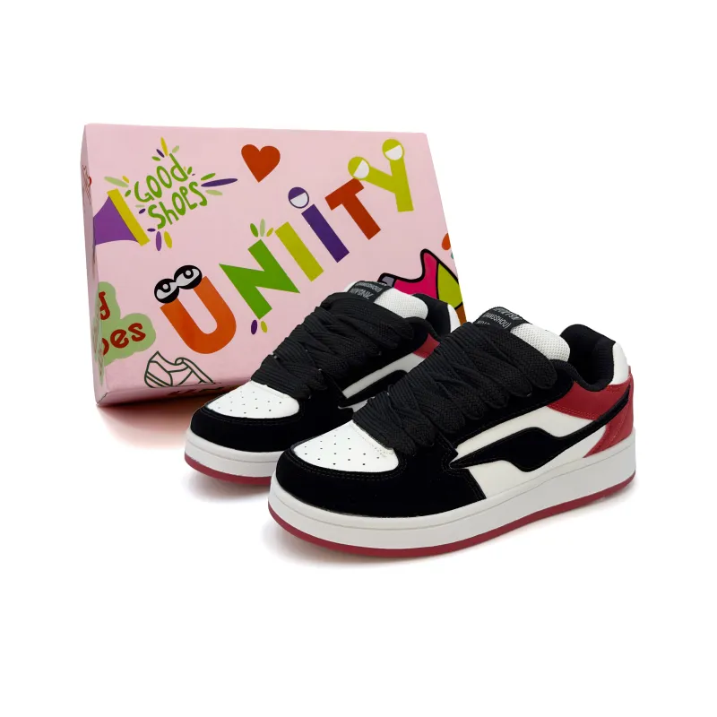 UNIITY Comfortable Casual Trendy Low Top Skateboard Shoes Women's Box Included-6