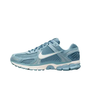 Nike Air Zoom Vomero 5 Anti Slip Wear Resistant Low Top Running Shoes Men's Blue Green White