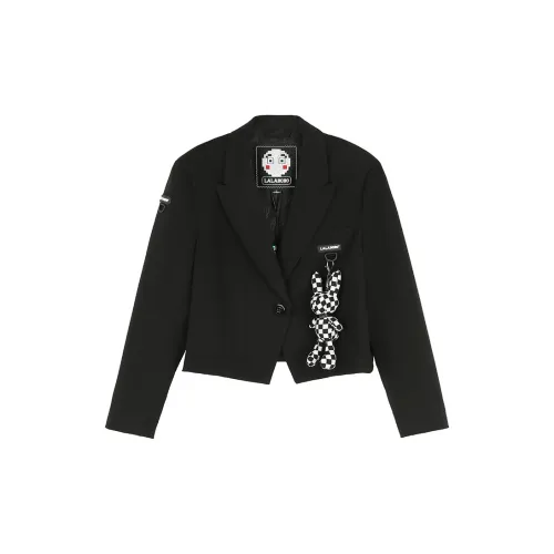LALABOBO Business Suit Women's Flare boat Black