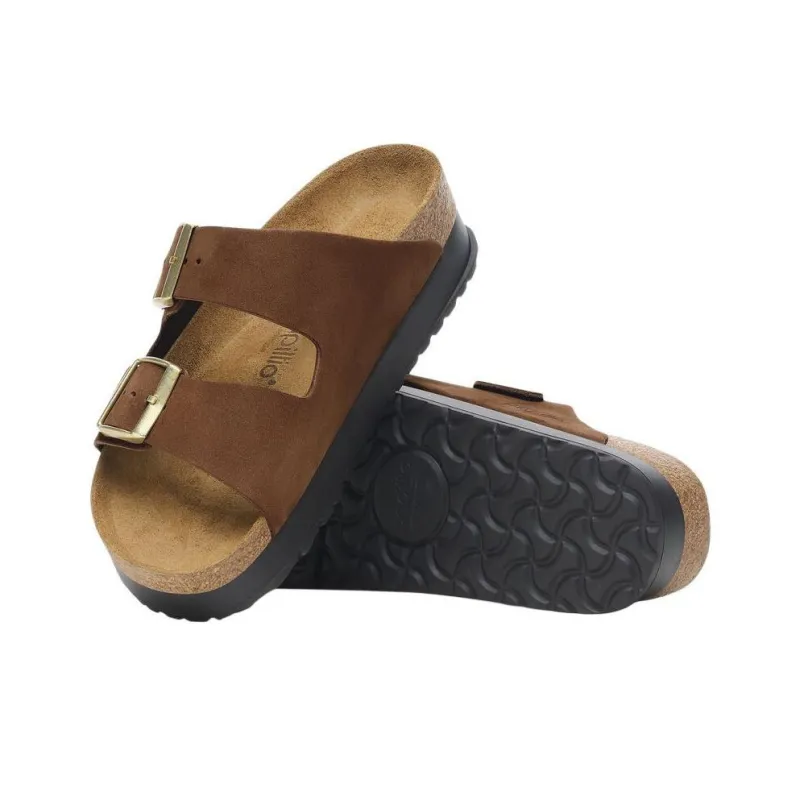 Birkenstock Slide Slippers Women's Brown-5