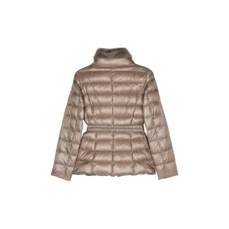 HERNO High Neck Belted Puffer Jacket-1