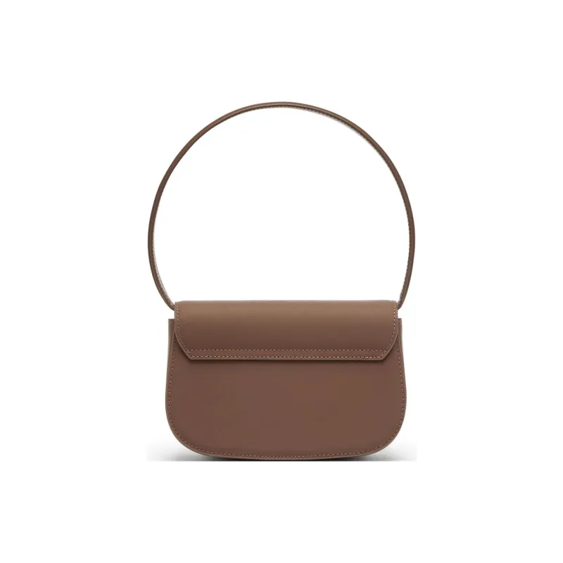 DIESEL 1DR-Iconic Chain-Detailed Shoulder Bag-2