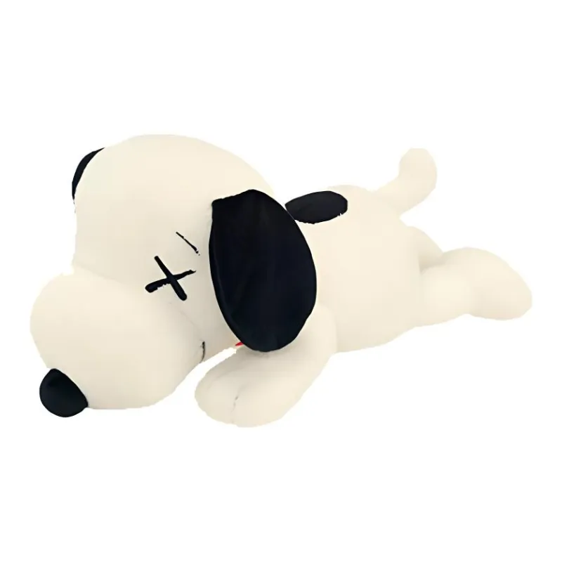UNIQLO x KAWS X SNOOPY Three Party Collaboration Dolls Plush Doll 27cm/55cm Height-0