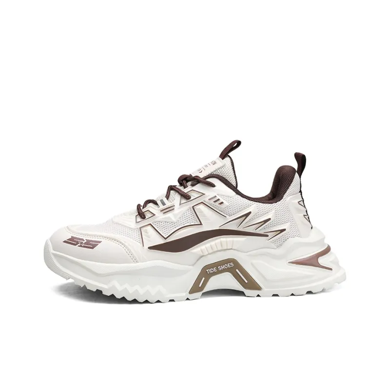 M.M Party Anti Slip Wear Resistant Low Top Chunky Sneakers Men's-0