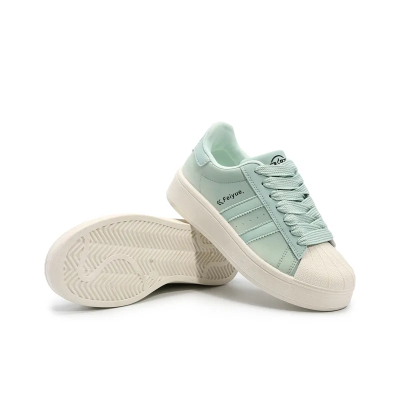 Feiyue Slip Resistant, Abrasion Resistant, Lightweight, Breathable Low Top Multicolor Skateboard Shoes Unisex-32
