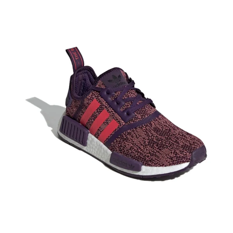 Adidas NMD R1 Legend Purple Shock Red Youth-2