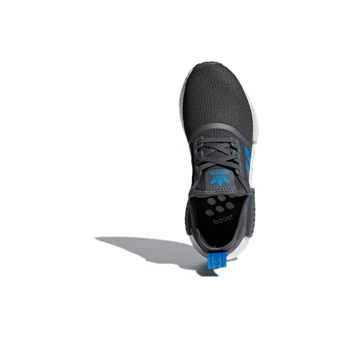 Adidas NMD R1 Grey Five Bright Blue Youth-4