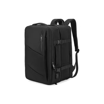 Victorian Traveler Recycled RPET Fabric Backpacks Regular Men's Black