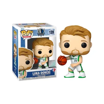 Funko Pop! Basketball Nba Dallas Mavericks Luka Doncic City Edition Jersey Figure #128