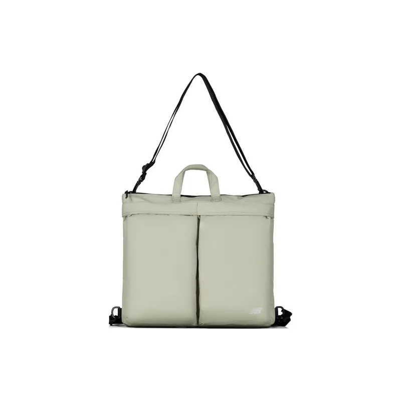 New Balance Fabric Handbag, Shoulder Bag, Backpack Regular Unisex Gray-0