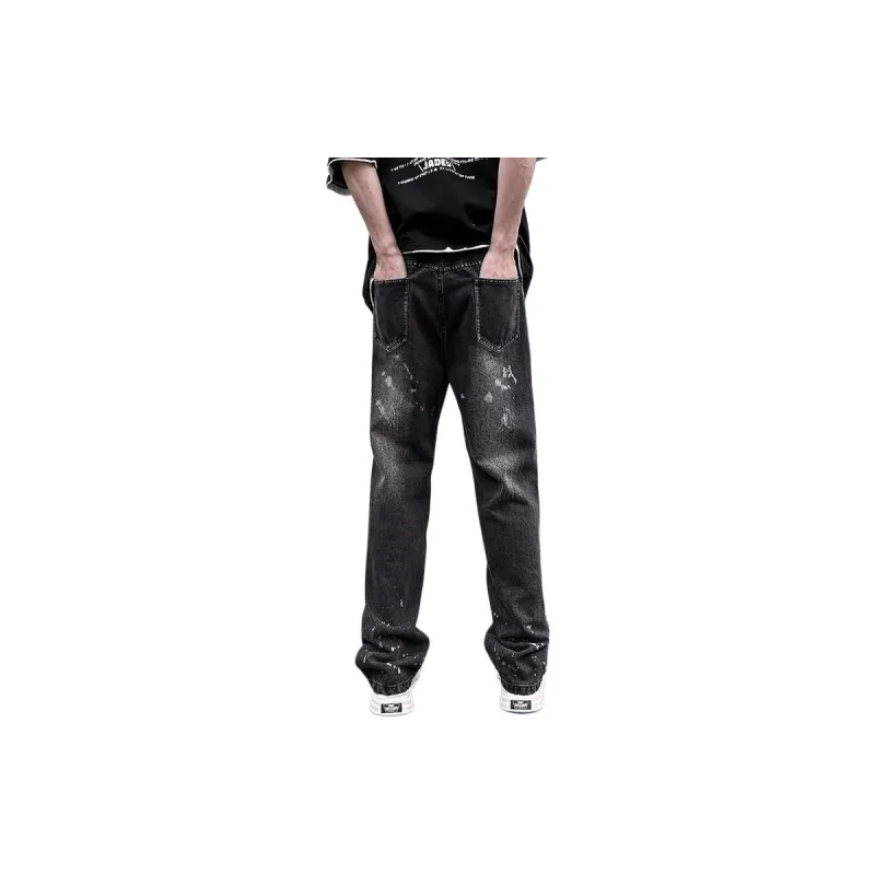 MGXEK Jeans Unisex Black-2
