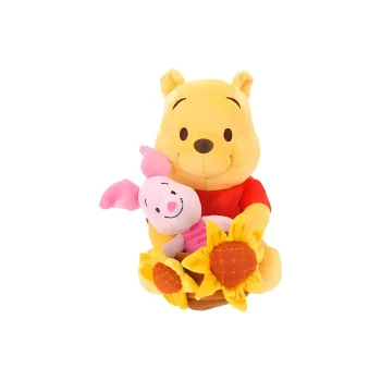 Disney Sunflower Collection Winnie The Pooh And Piglet Dolls Plush Doll 19cm Height