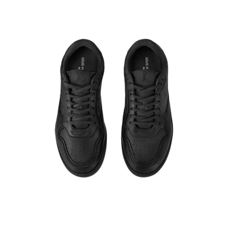 LOUIS VUITTON Stadium LV Stadium Low Top Skateboard Shoes Women's Black-3