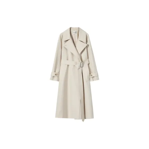 MOSIIMORII Coats Women's Mousse White