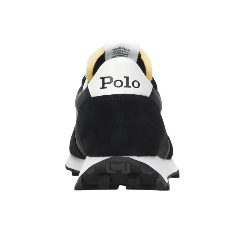 Polo Ralph Lauren PRL Trail 125 Low Top Casual Shoes Men's Black-4