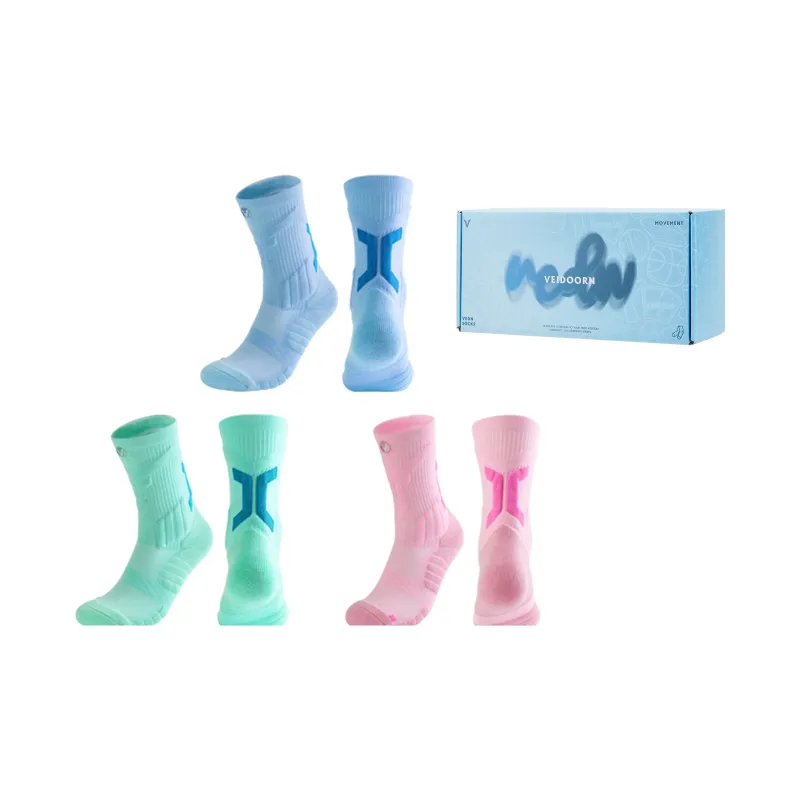 VEIDOORN Unisex Basketball Socks-11