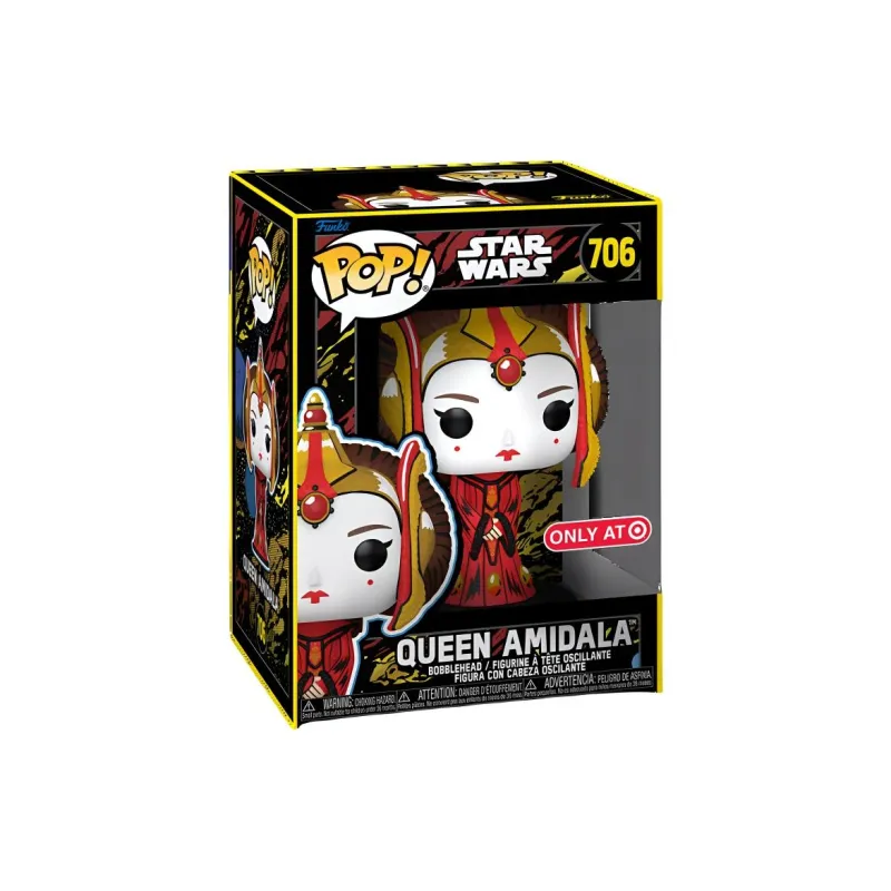 Funko x STAR WARS POP! Star Wars Pop! Amidala Queen Chibi Figures-1