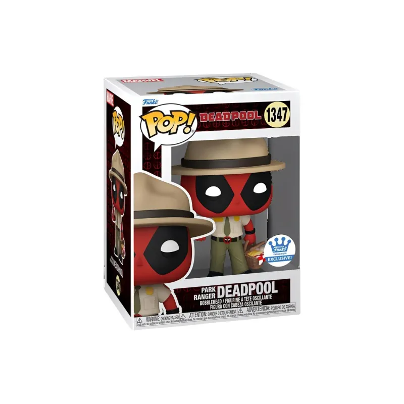 Funko x MARVEL Park Security Deadpool Chibi Figures-2
