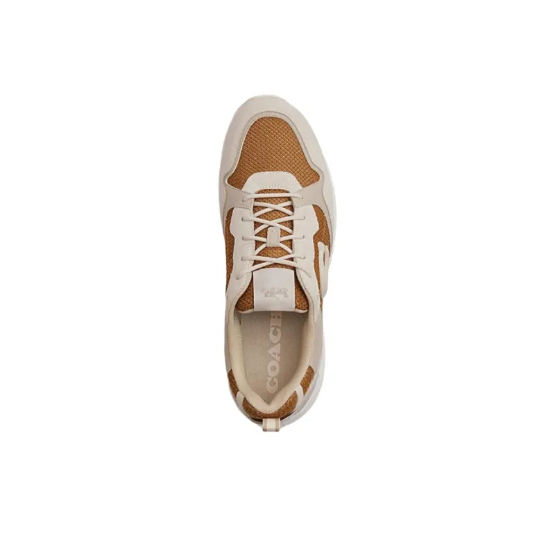COACH Low Top Casual Shoes Men's Yellow-3