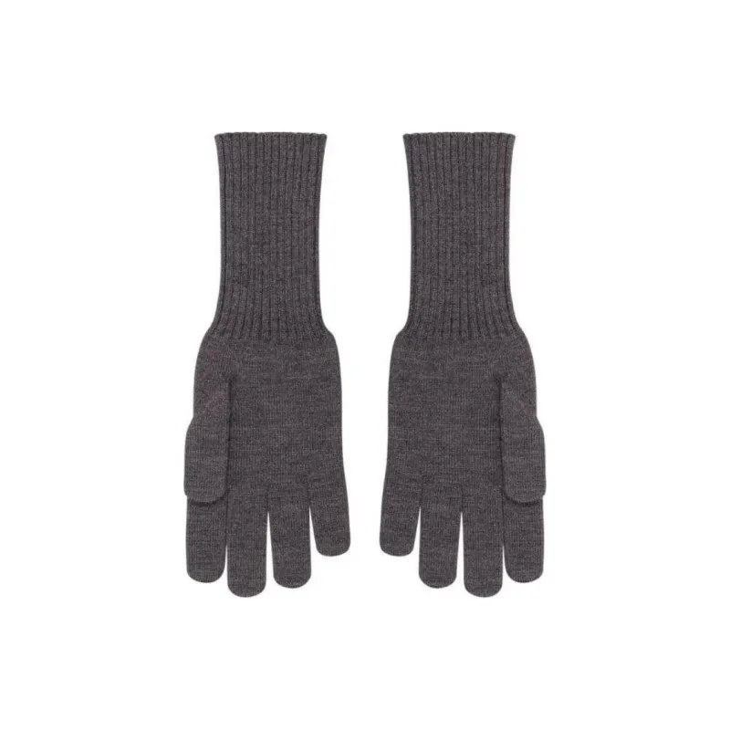 Marine Serre Logo Embroidered Full Finger Gloves-1