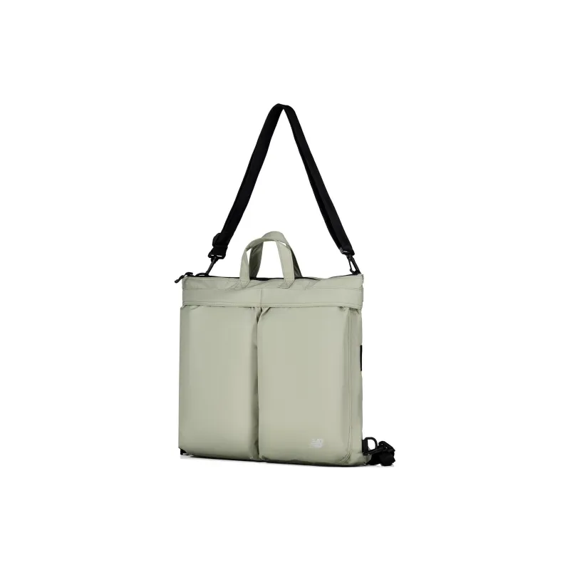 New Balance Fabric Handbag, Shoulder Bag, Backpack Regular Unisex Gray-1