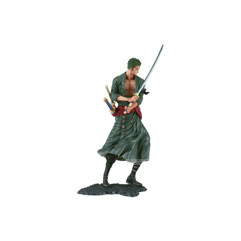 BANPRESTO Roronoa Zoro Glass Factory One Piece Stylist Photographer Scale Figures-8