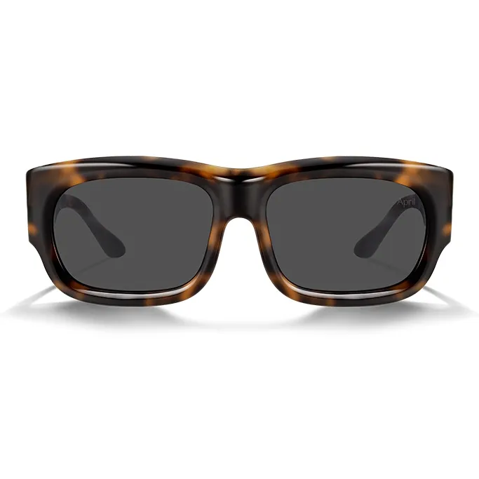 APRIL Plate Frame Square Sunglasses Unisex-6