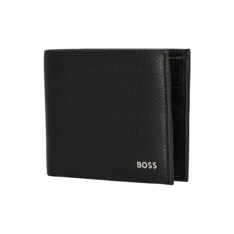 HUGO BOSS Grain Leather Wallet Men's Black-1