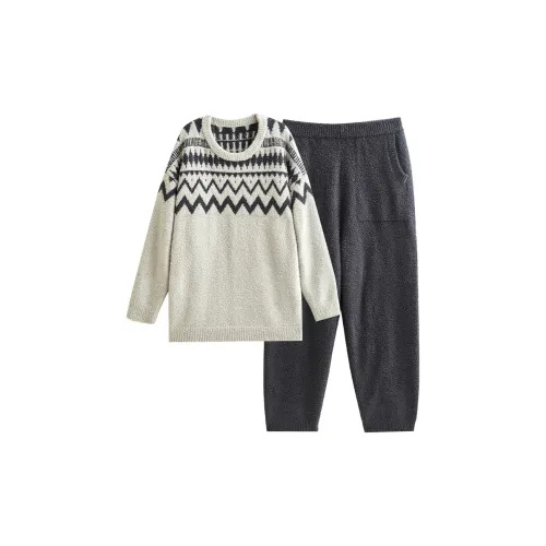 Same Language Pajama Set Women's Apricot Gray
