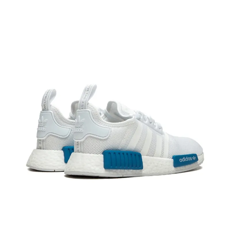 Adidas NMD R1 Cloud White Bright Blue Youth-2