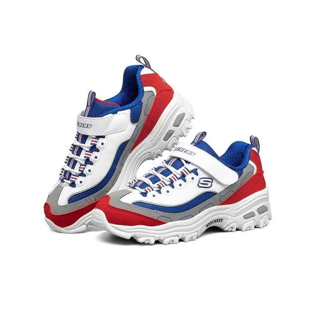 Skechers Slip Resistant Shock Absorbers With Abrasion Resistant Properties Low Top Kids Lifestyle Shoes Teenagers-2