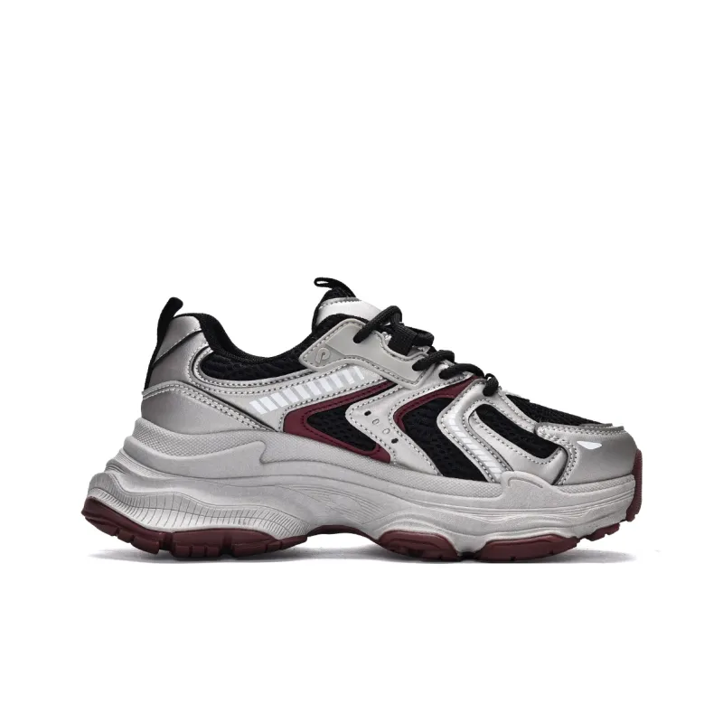 MISTERY Breathable Lightweight Low-Top Chunky Sneakers Women's-25