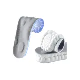 [1 Pack White Gray]Arch Support-Soft Rebound Shock Absorbers