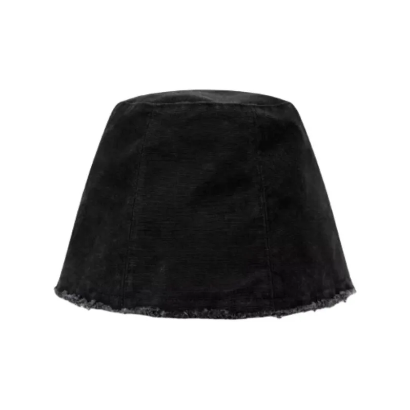 CHUU Cotton Bucket Hats Women's Black-1