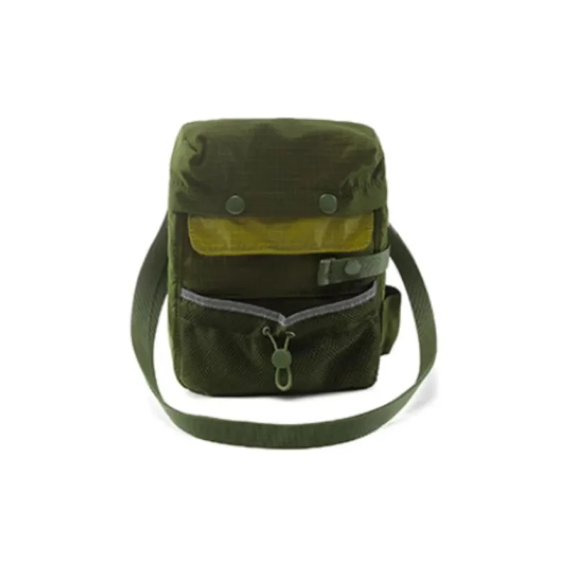 LiNing Polyamide Nylon Shoulder Bag, Crossbody Bag Regular Unisex Army Green-2