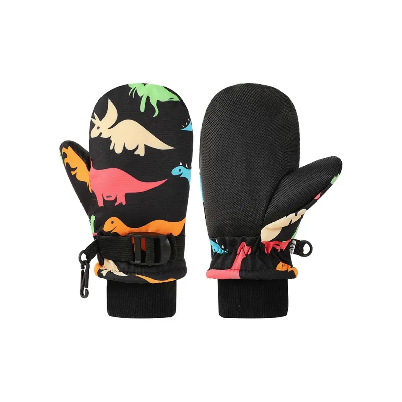 Yalu Preferred Ski Gloves Windproof And Rainproof Winter Outdoor Snowfield Gloves Kids'-2