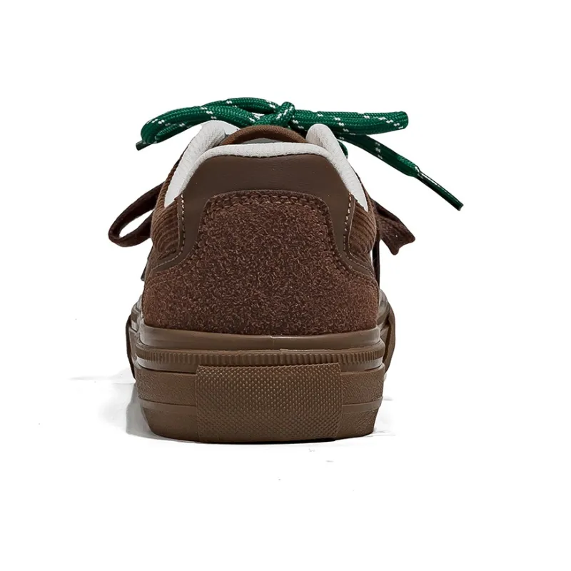 Warrior Low Top Skateboard Shoes Women's Coffee-4