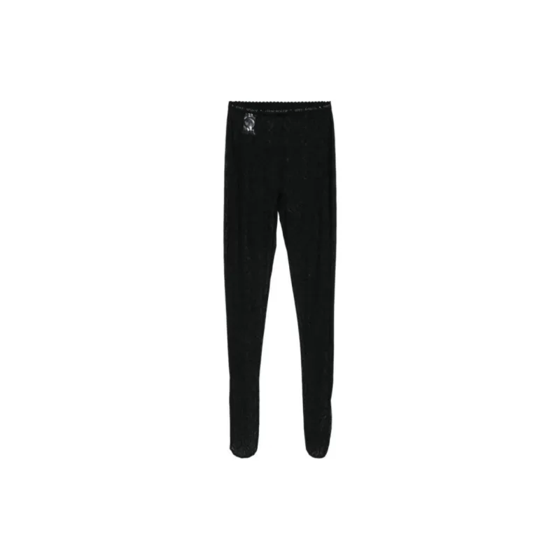 Marine Serre Moon Diamant Mesh Skinny Tights-1