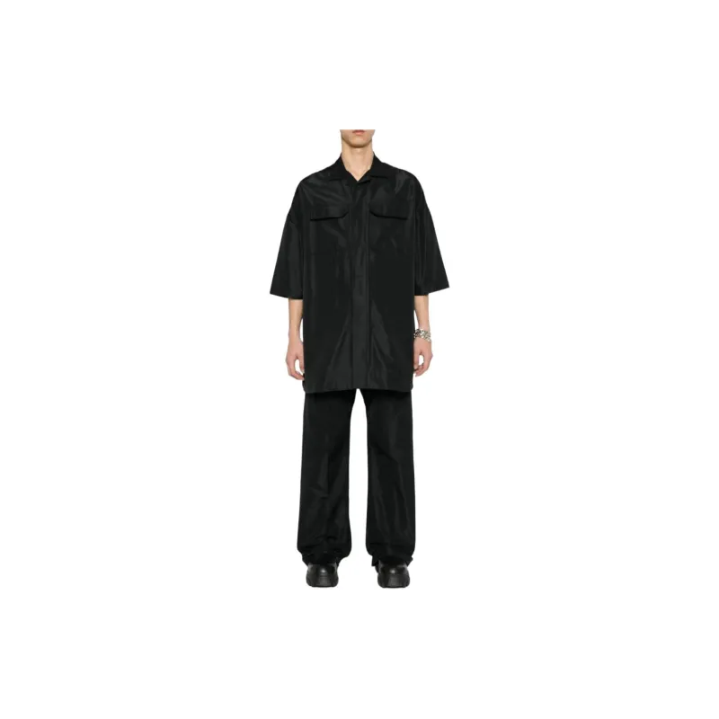 RICK OWENS Geth Wide leg Trousers-4