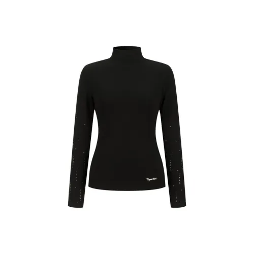 Three Quarters Sweaters Women's Black