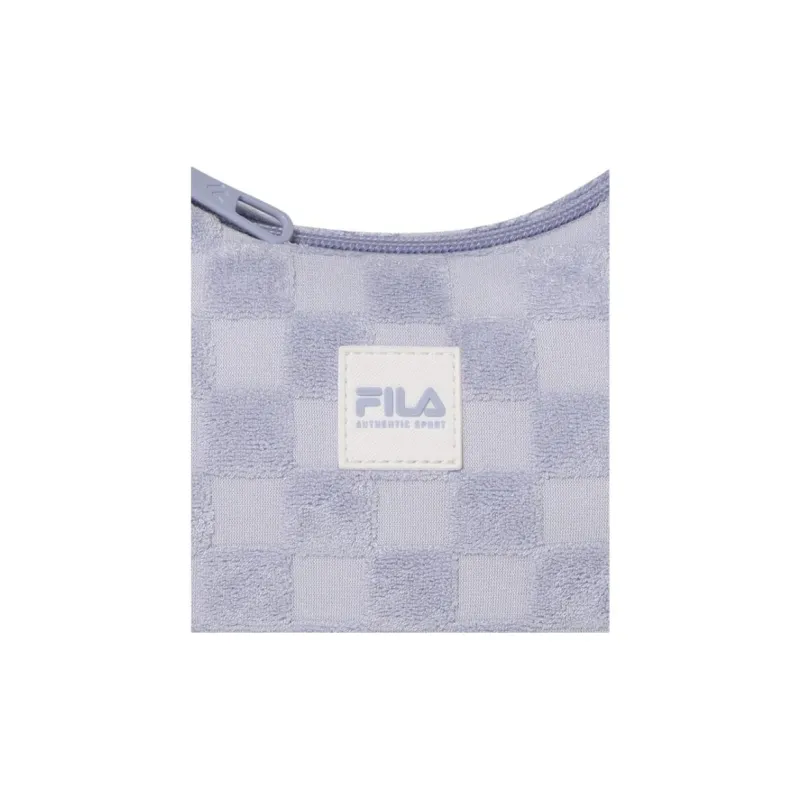 FILA Rayon With Polyester Hobo Bag, Shoulder Bag, Crossbody Bag Regular Women's Light Blue-2