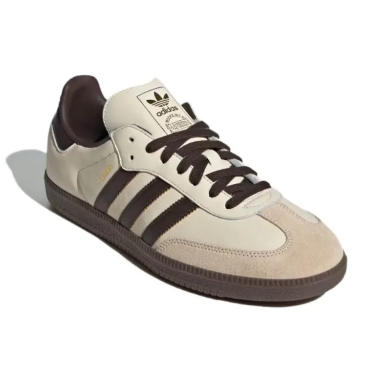 Adidas Originals Samba Og 'Cream White/Dark Brown' Sneakers-2