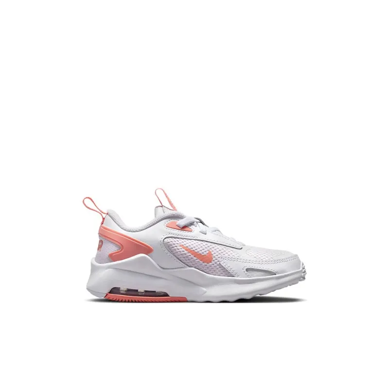 Nike Air Max Bolt Slip-Resistant Cushioning Wear-Resistant Running Shoes Pink White Children Aged 3-7 Years Old-1