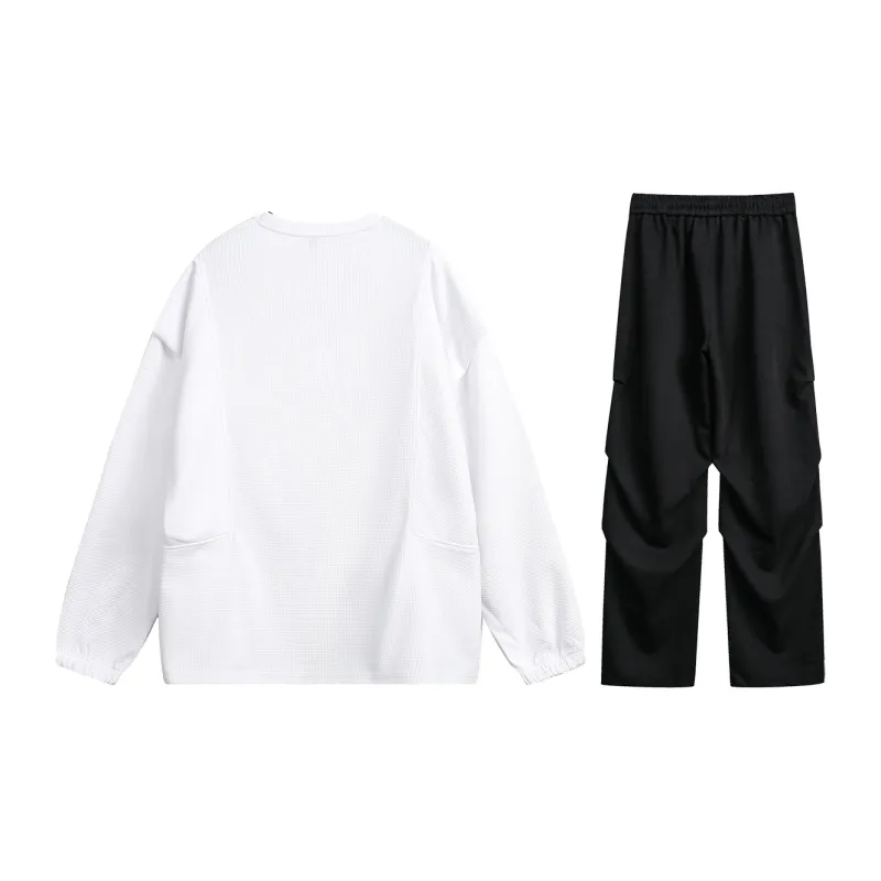 MEIPIN TANG Sweatshirt Set Unisex-1