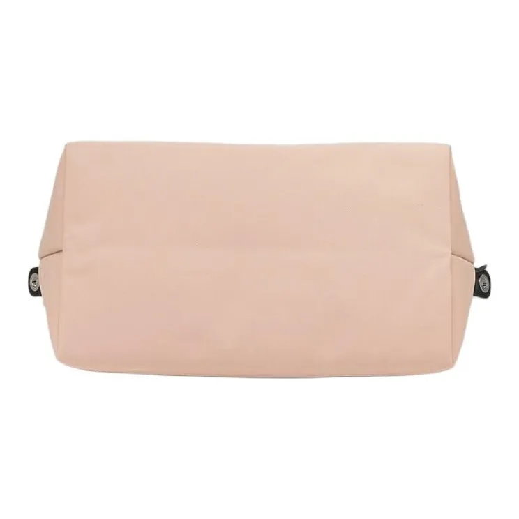 LONGCHAMP Recycled Canvas Shoulder Bag, Crossbody Bag, Handbag Women's Nude Pink-4
