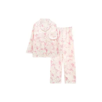 CAIHENGTONG Pajama Set Women's Floral Tenderness