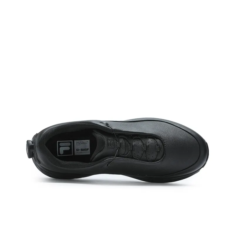 FILA BOA ENERGY 2 ELITE Slip Resistant Coverage Water Resistant Low Top Running Shoes Men's Black-3