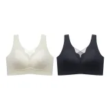 (2 Pack) Champagne White+Premium Black[Jelly Soft Support]