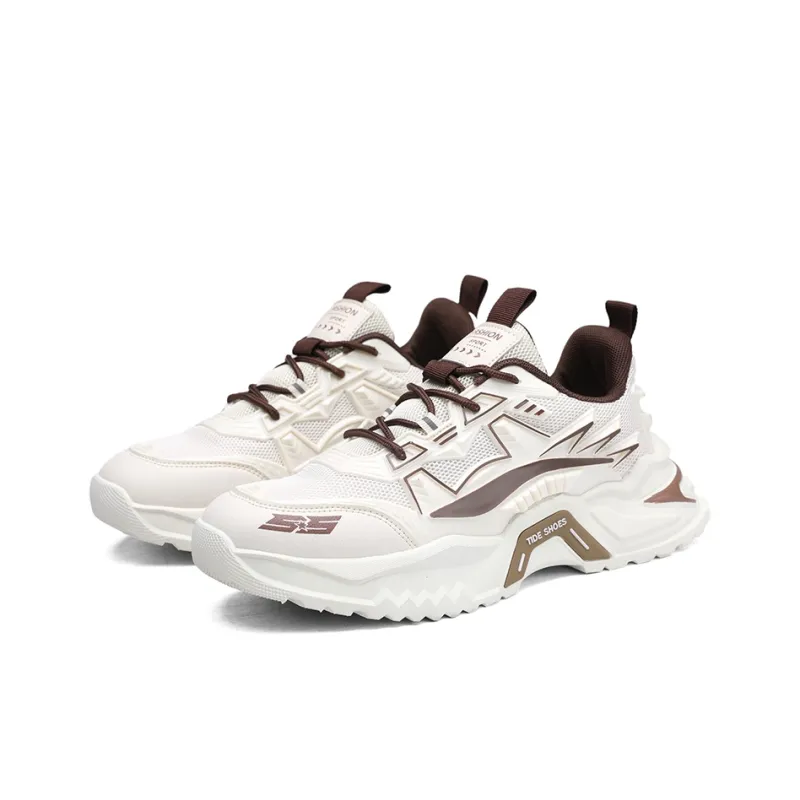 M.M Party Anti Slip Wear Resistant Low Top Chunky Sneakers Men's-2